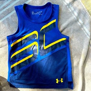 UA Boys Steph Curry tank top